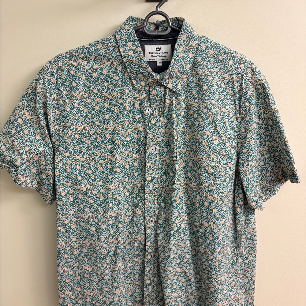 Thread & Cloth button down - large